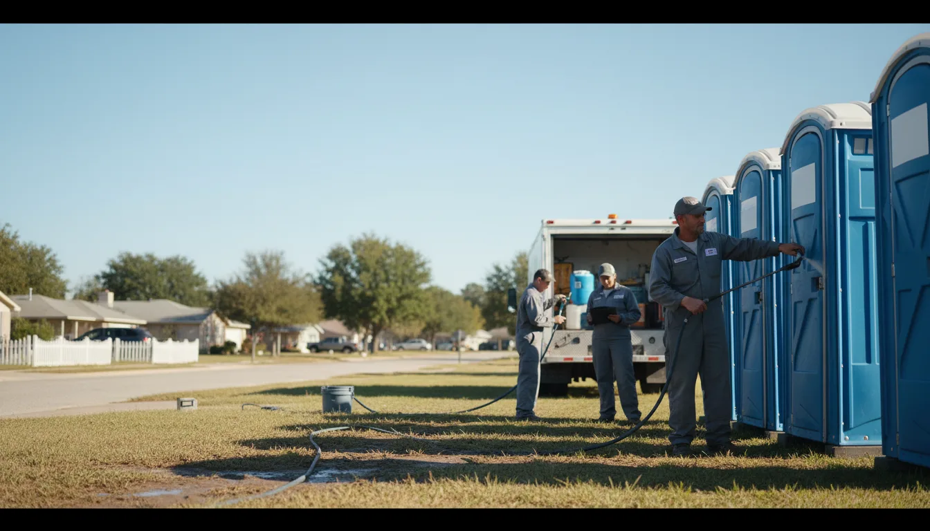 Long-Term Portable Toilet Rental in Waverly Hall, GA near me